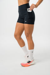 Short Pretina Alta Negro