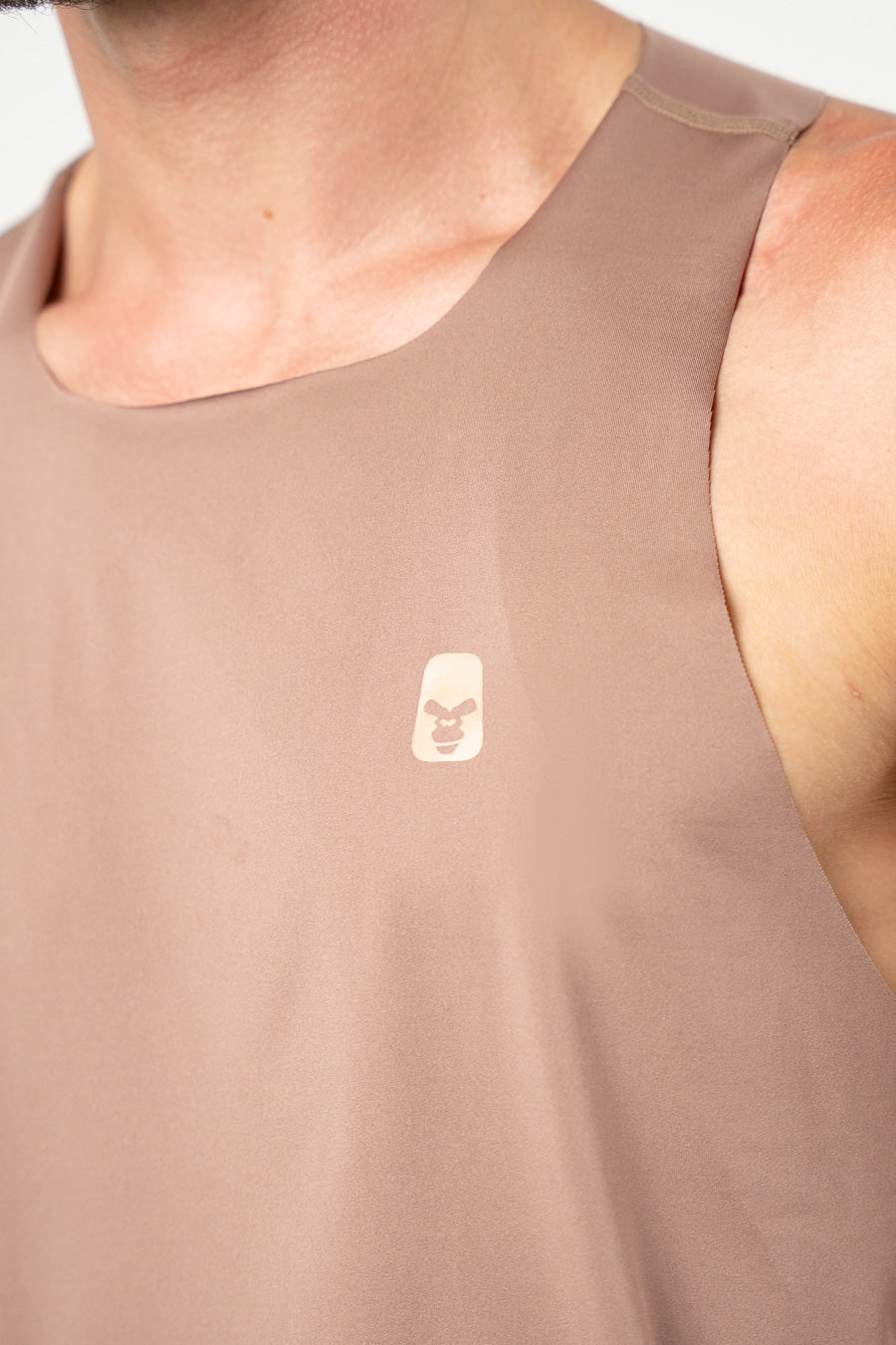Polera Laser Pulse Mocca
