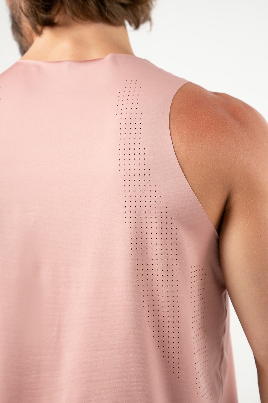 Polera Seamless Force Men Palo de Rosa
