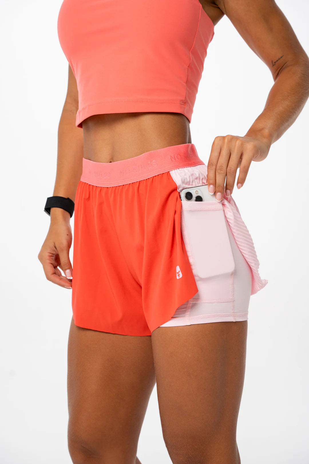 Conjunto Pro Fit Coral