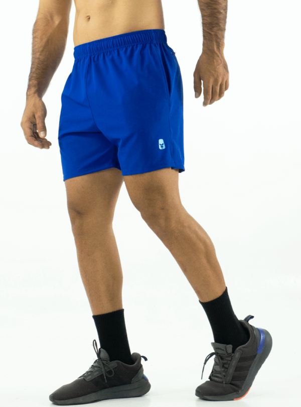 SHORT AJUSTADA AZUL REY