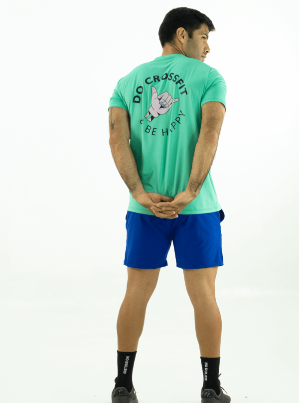 SHORT AJUSTADA AZUL REY - Imagen 6