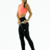 CALZA DEPORTIVA NEGRA CON BOLSILLO - Imagen 3